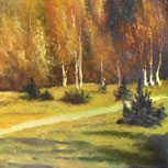 The birch wood valley - Vasily Polenov - part 2